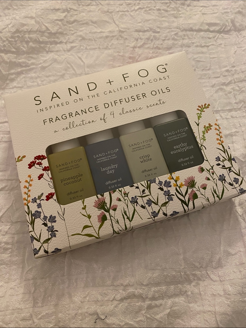 SAND+FOG Fragrance Diffuser Oils - 4 Scent Collection, BNWT